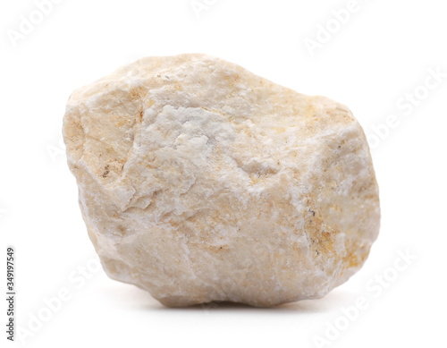 Rock, stone isolated on white background