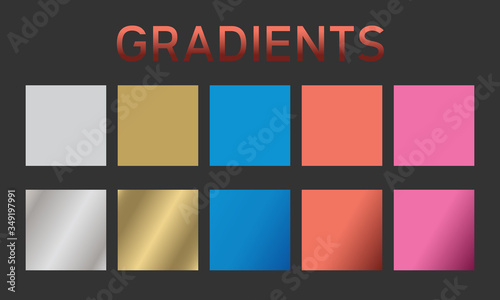 Gradients for design and logotypes