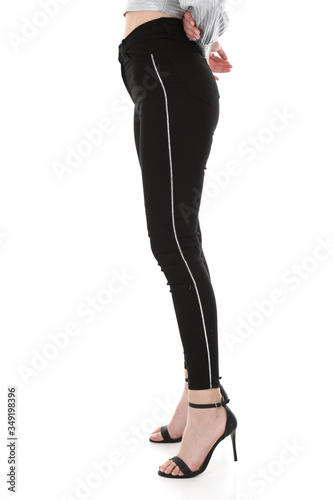 women pants shoot in studio