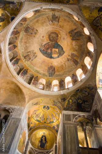 The monastery of Hosios Loukas (Osios Lukas), Greece
