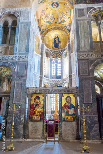 The monastery of Hosios Loukas (Osios Lukas), Greece