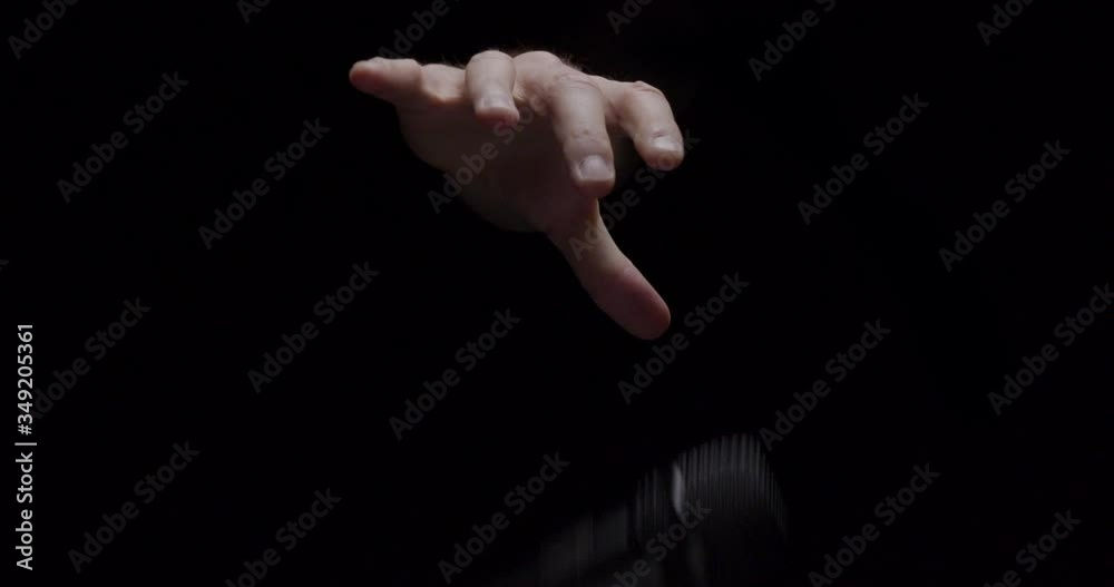 Microphone Drop In Slow Motion