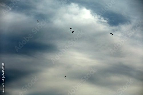 Gleitschirmflieger Paraglider 