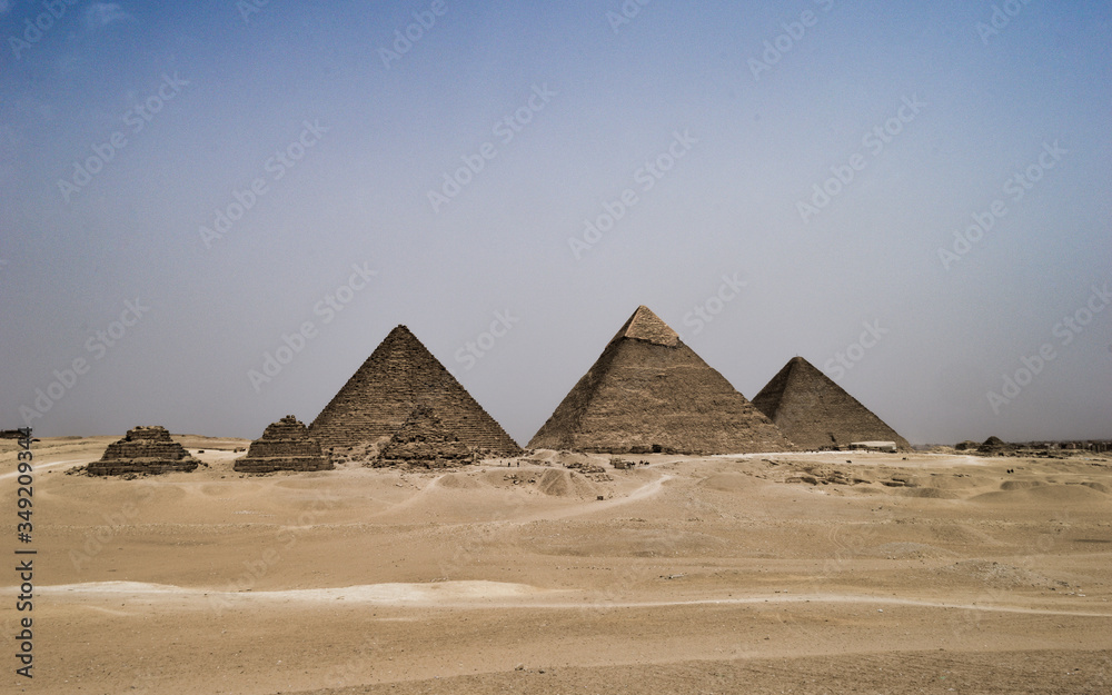 The 7 Pyramids of Giza