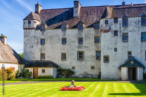Oldest inhabited house in Scotland - Mansion in Traquair, UK. photo