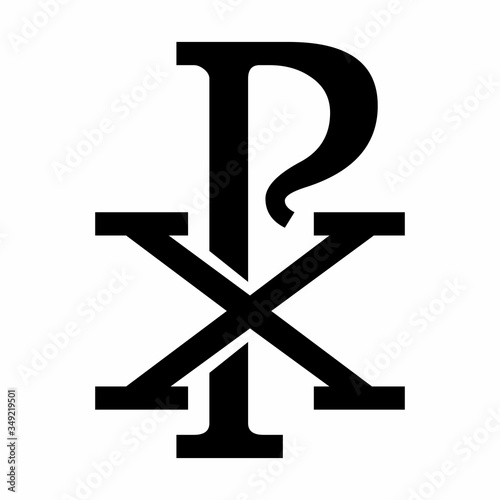 Chi Rho symbol photo