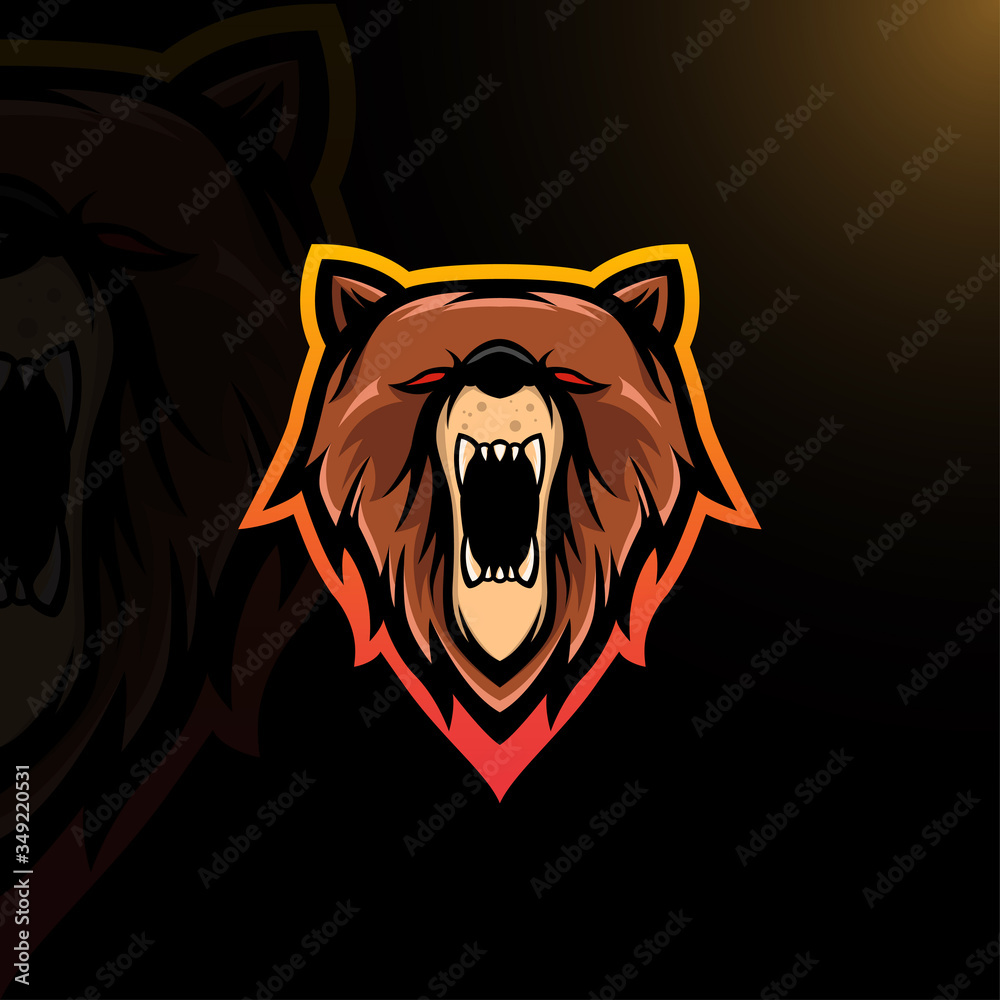 Fototapeta premium Bear Logo