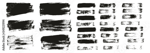 Flat Paint Brush Thin Short Background & Straight Lines Mix High Detail Abstract Vector Background Mix Set 