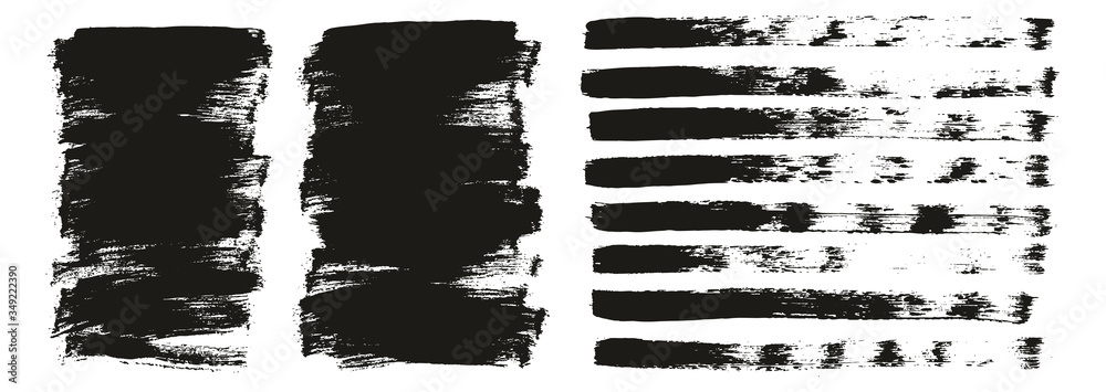Flat Paint Brush Thin Short Background & Straight Lines Mix High Detail Abstract Vector Background Mix Set Flat Paint Brush Thin Short Background & Straight Lines Mix High Detail Abstract Vector Background Mix Set
