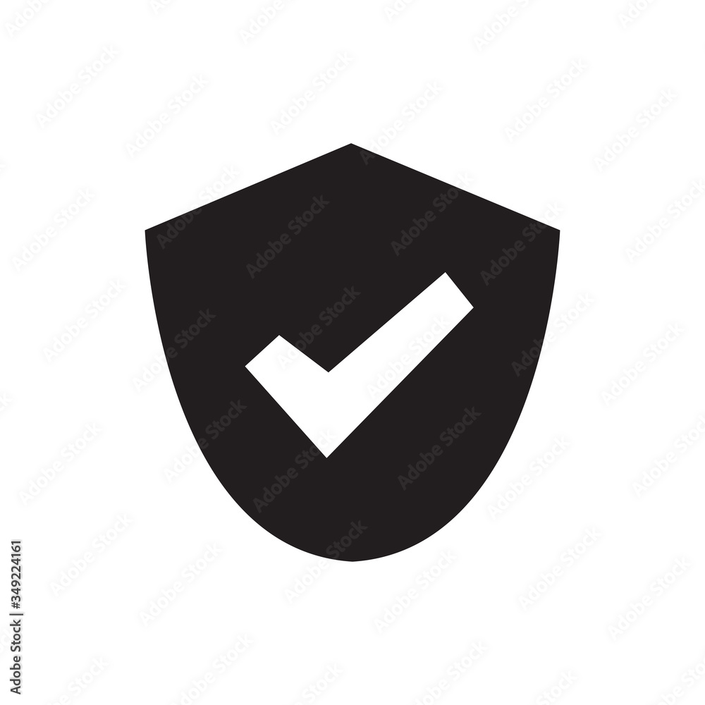 Shield vector icon, simple sign for web site and mobile app. Shield vector icon, simple sign for web site and mobile app.