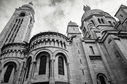 Sacré Coeur Basilica, Montmatre, Paris, France photo