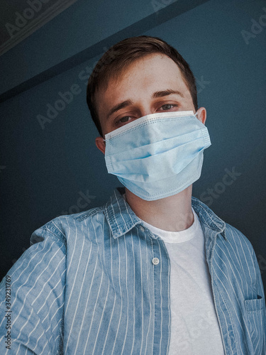 man in doctor mask