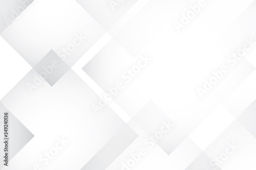 Abstract geometric white and gray color background.  Vector, illustration. © BK_graphic