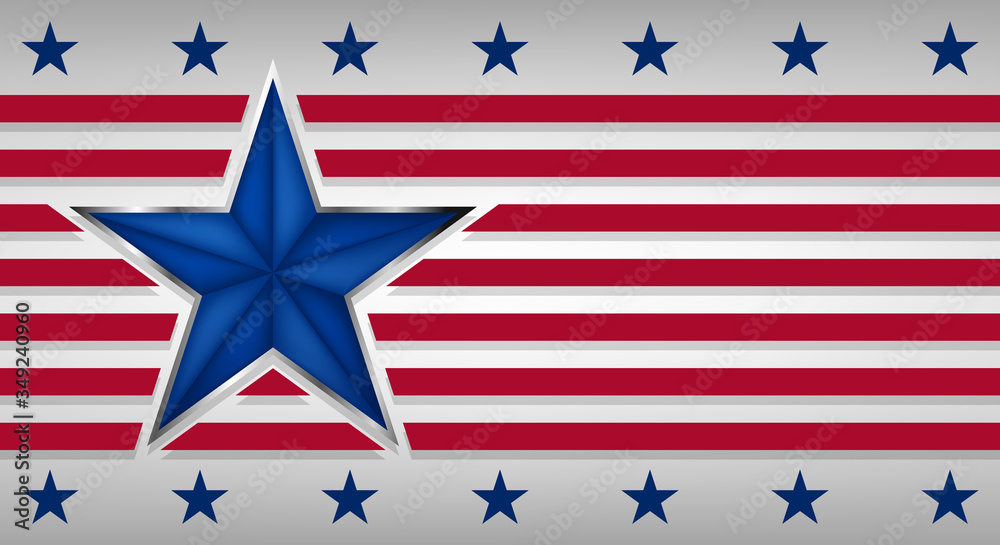 Greeting card Happy Independence Day 4th of July. Great holiday of the USA. Greeting card Happy Independence Day 4th of July. Great holiday of the USA.