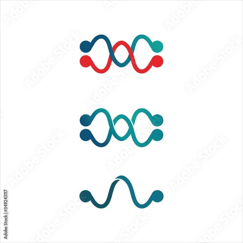 wave line music and sound vector equalizer logo © anggasaputro08