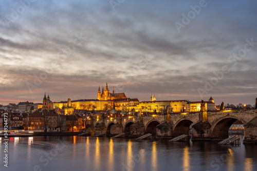 Prague Castle and Vitus Cathaderal  © Anthony