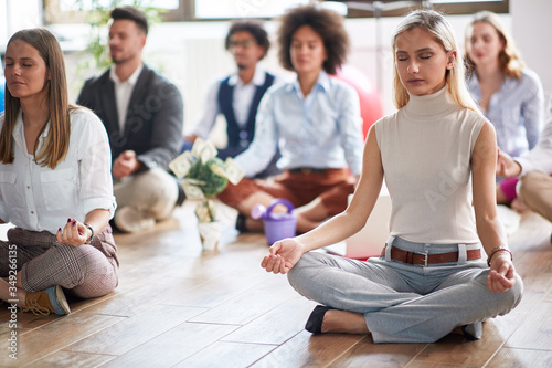 Office money attraction meditation, meditation and business