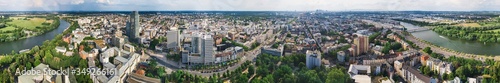 Offenbach - Great 360 degrees panorama of the city in summer © Igor