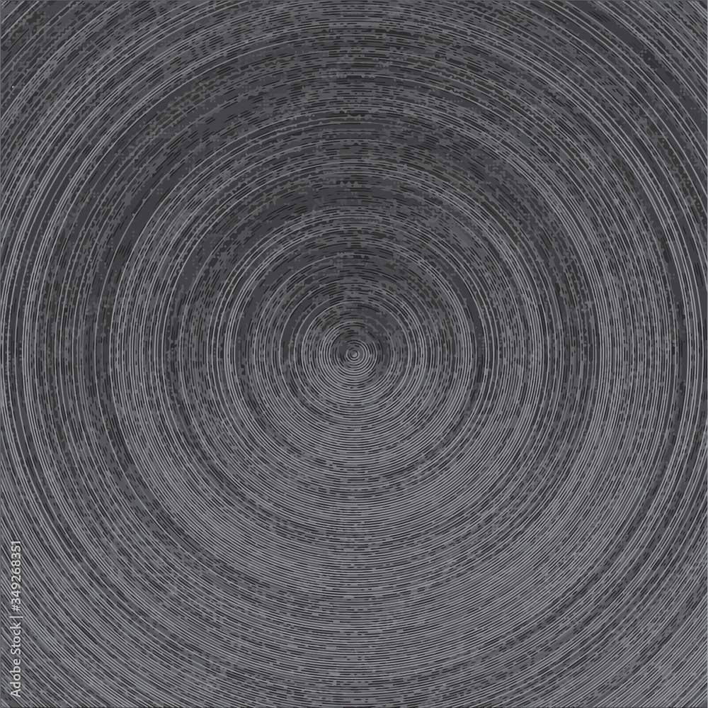 Fototapeta premium Abstract spiral on grunge gray-black Background