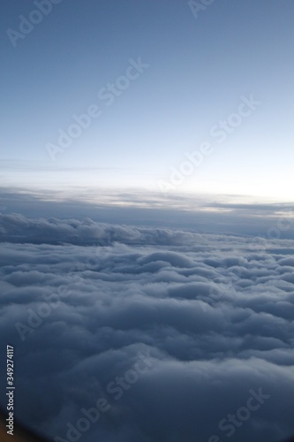 above the clouds