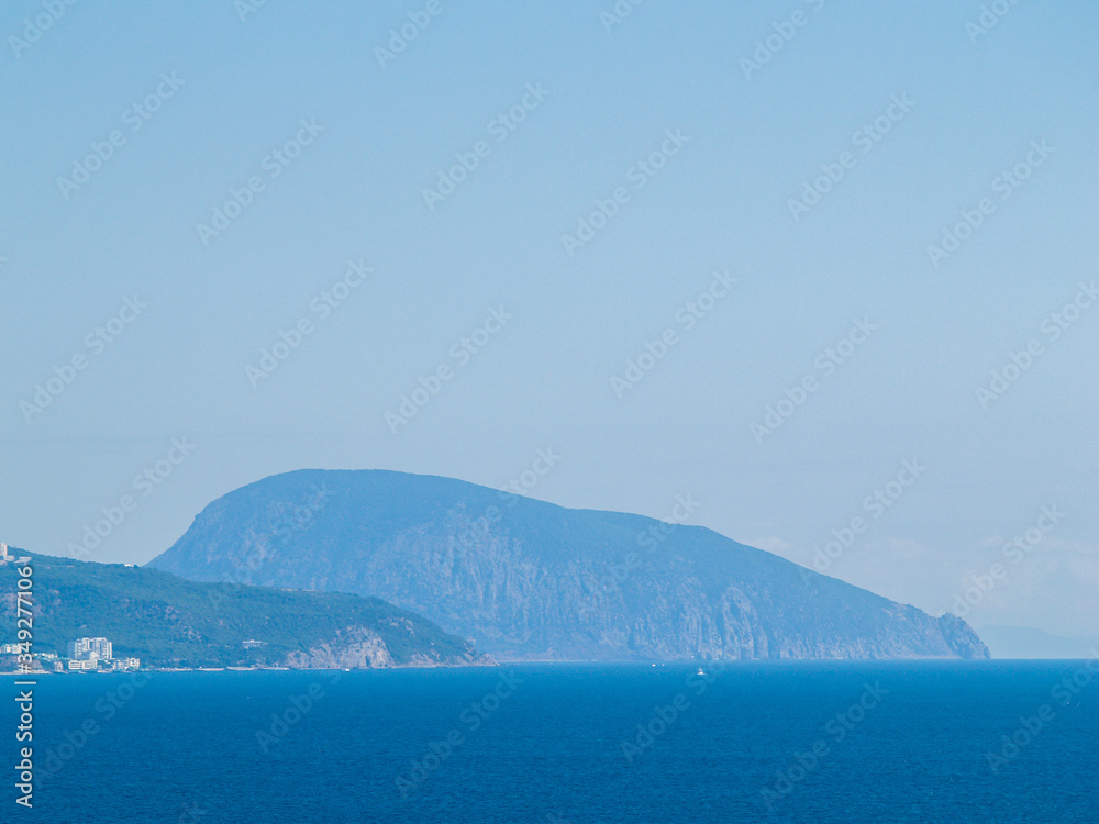 Mountain and sea view
