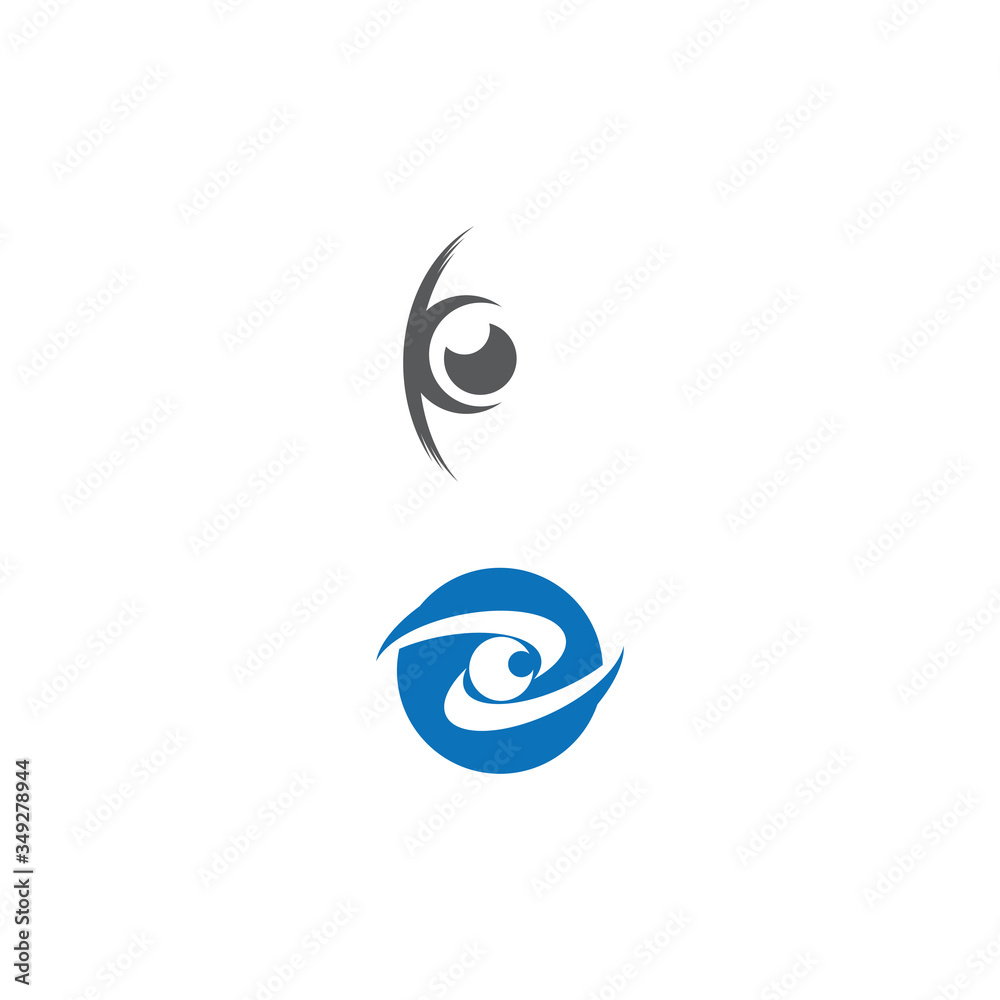 Obraz premium Eye Care vector logo design