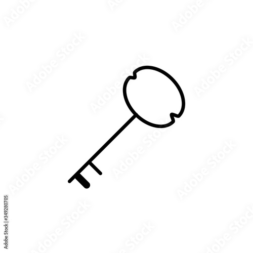 Key Icon Design Vector Template