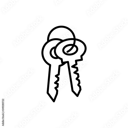 Key Icon Design Vector Template