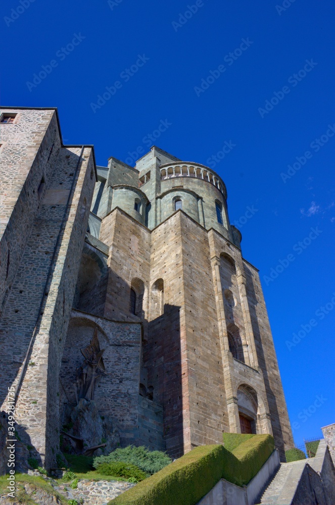 Naklejka premium Sacra di San Michele