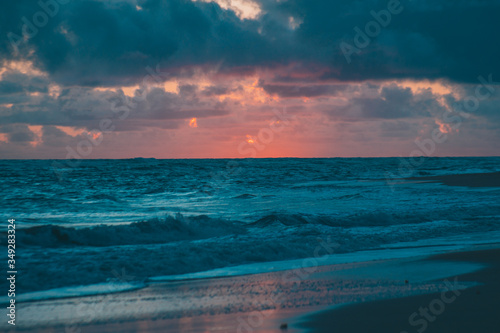 sunrise in the caribbean