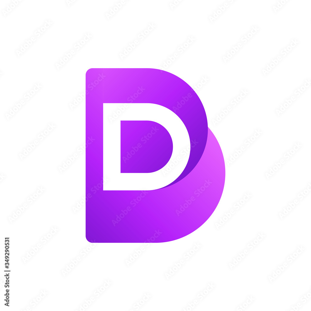 Letter BD logo Letter BD logo