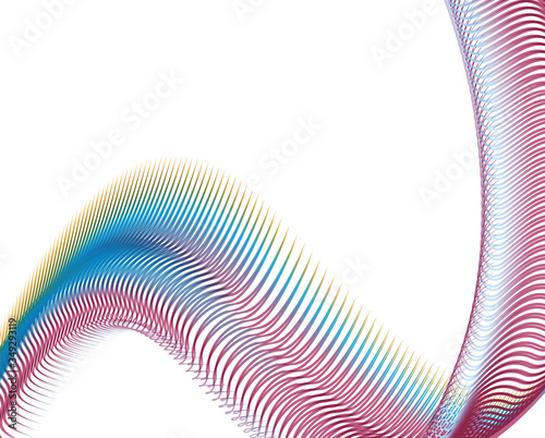 Abstract background blend wave line design for Wallpaper, Banner, Background, Card, Book Illustration, landing page