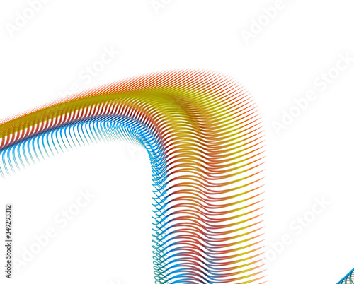 Abstract background blend wave line design for Wallpaper, Banner, Background, Card, Book Illustration, landing page