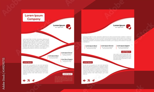 Annual business report, brochure flyer design, template vector Design, Leaflet presentation Design, layout in A4 size.
