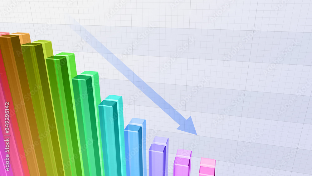 Business Economy Data Graph finance Chart Bar Growth Success 3D illustration background. Business Economy Data Graph finance Chart Bar Growth Success 3D illustration background.
