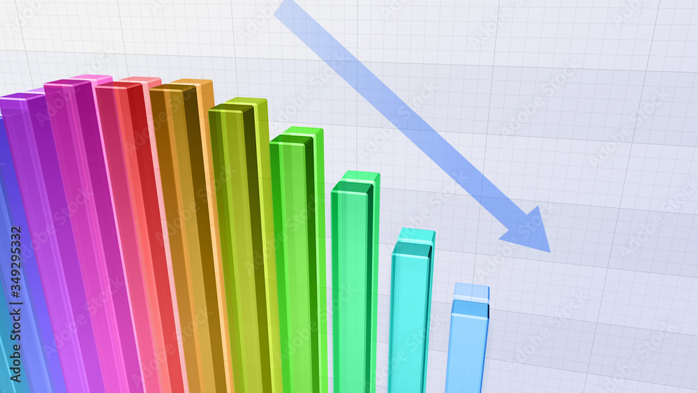 Business Economy Data Graph finance Chart Bar Growth Success 3D illustration background. Business Economy Data Graph finance Chart Bar Growth Success 3D illustration background.