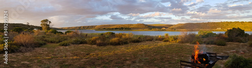 Just around the river bend