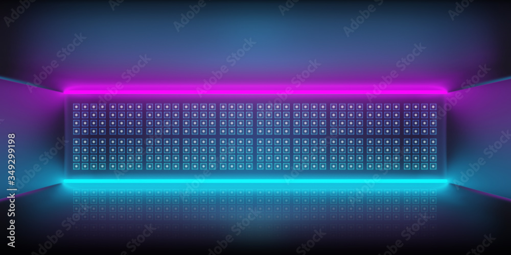 3d render, Futuristic night landscape with abstract landscape and island, moonlight, shine. Dark natural scene with reflection of light in the water, neon blue light. Dark neon circle background. 3d render, Futuristic night landscape with abstract landscape and island, moonlight, shine. Dark natural scene with reflection of light in the water, neon blue light. Dark neon circle background.