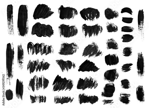Wallpaper Mural Brush strokes with watercolor paint Torontodigital.ca