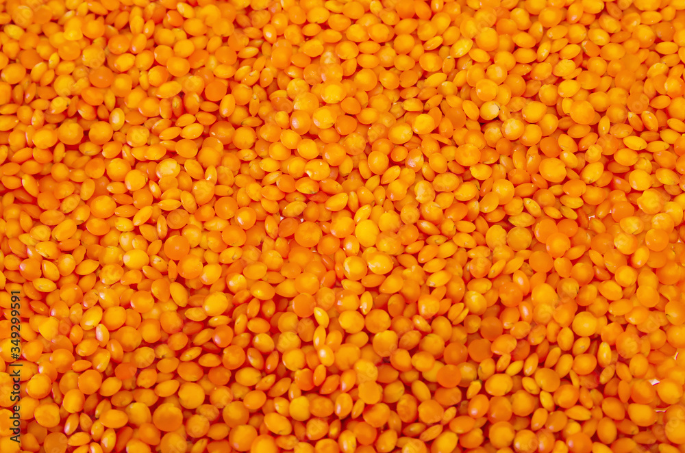 background with lentils. Lots of lentils.