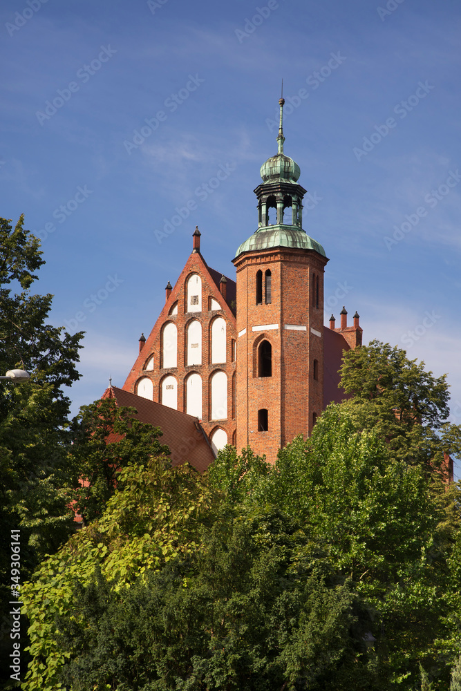Church of Holiest Heart of Jesus in Zary. Poland