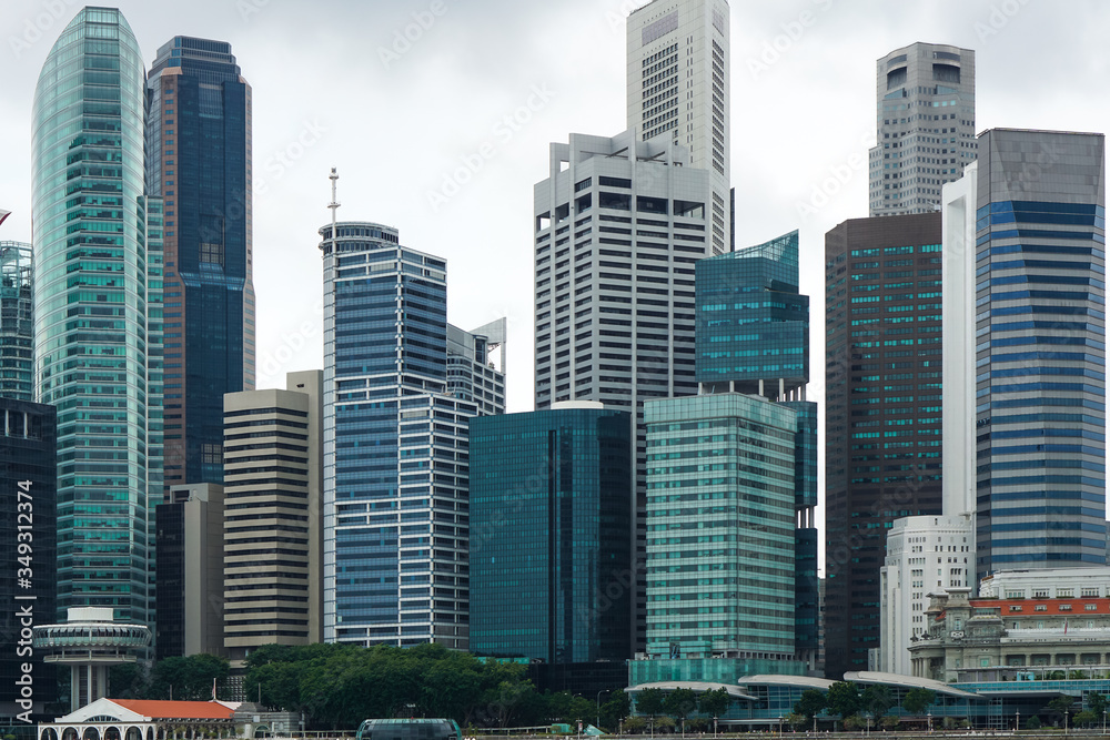 singapore city skyline