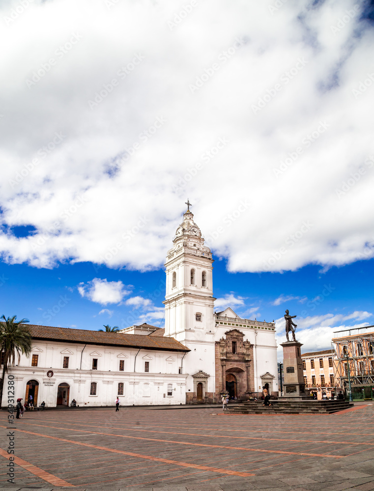 Plaza de Santo Domingo Quito Ecuador South America