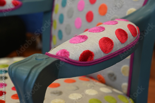 Photos fauteuil multicolor