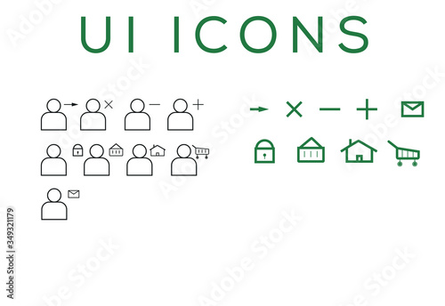 ui icon, user icons (ID: 349321179)