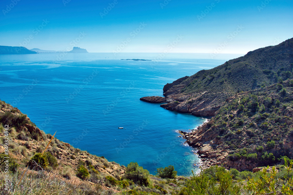 VIEW OF THE ALBIR BAY FROM ICE SAW,ALBIR I,SPAIN