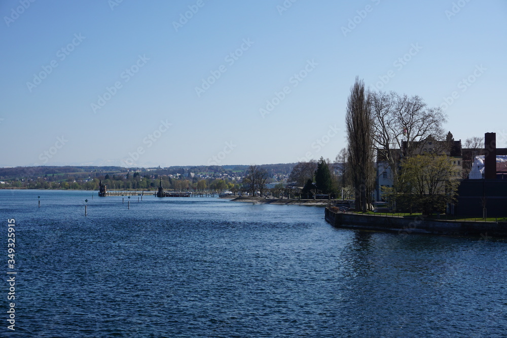 Naklejka premium Blaues Leben