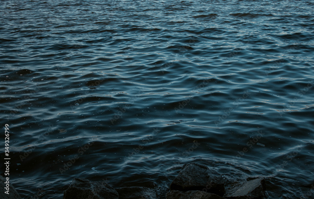 blue water surface