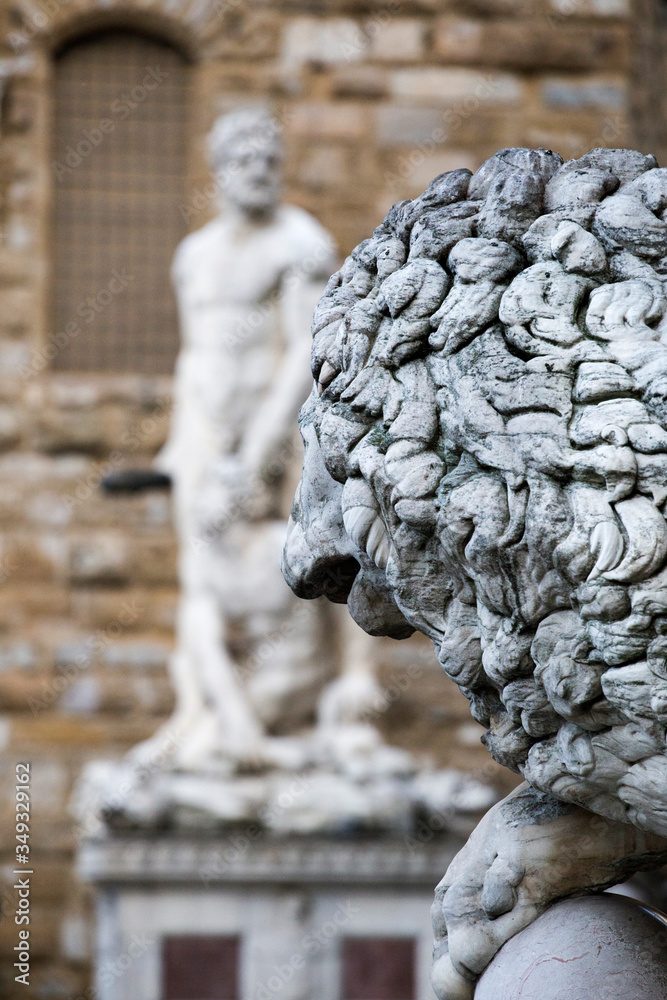 Obraz premium Statue in Florence, Italy