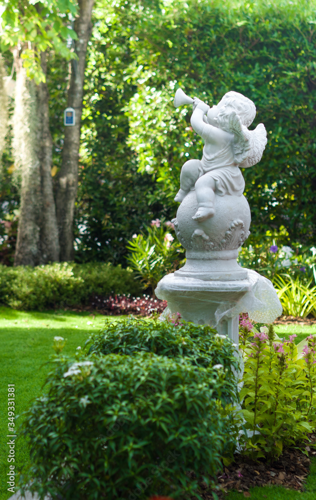 Child statues for garden decoration